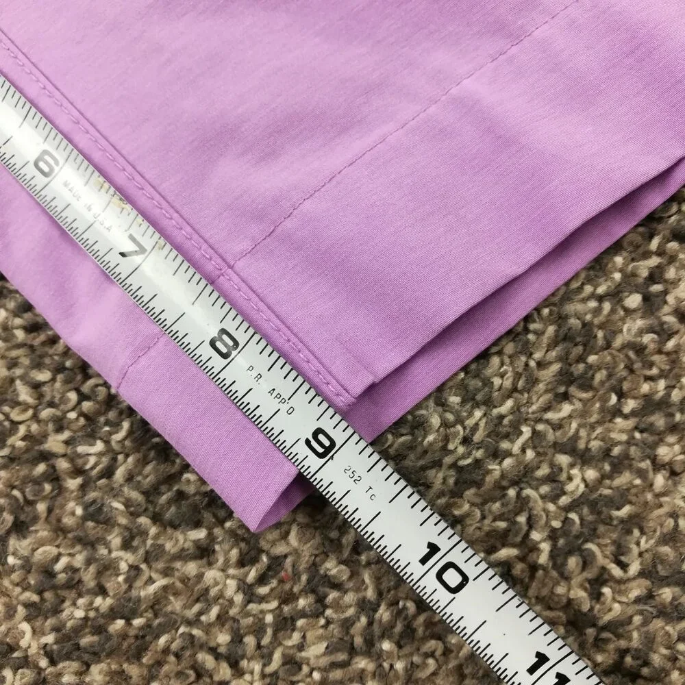 Faherty Shorts 9” All Day Belt Loop Stretch Purple Mens 38 MSC0012